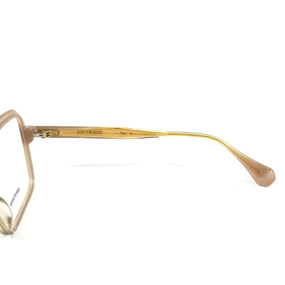Gigi Studios Eyeglasses Frames ANGELICA 6970/S Nude Yellow Fade Square 52-15-140